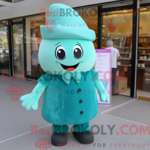 Mascot karakter van een...
