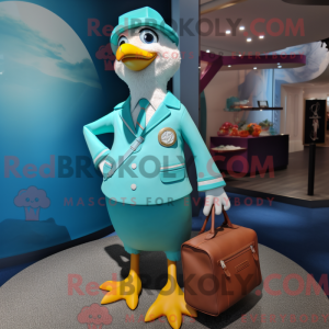 Mascot karakter van een...