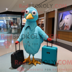 Mascot karakter van een...