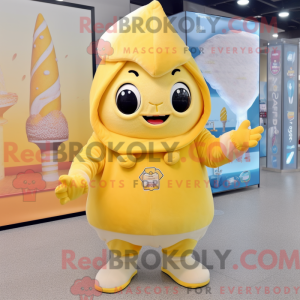 Mascot karakter van een...