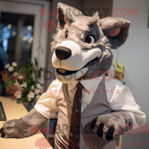 Mascot character of a...