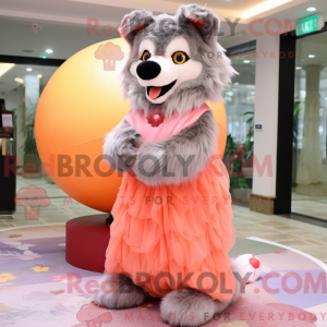 Mascottefiguur van een...