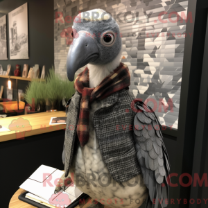 Mascot character of a Gray...