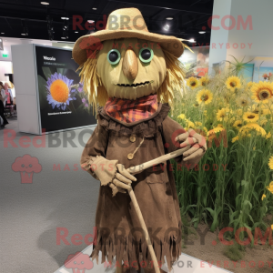 Mascottefiguur van een...