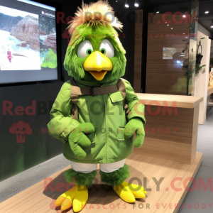 Personnage mascotte d une...