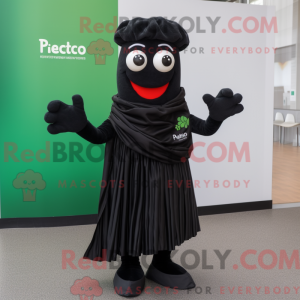 Mascot character of a Black...