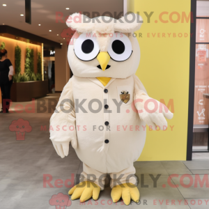 Mascottefiguur van een...
