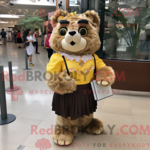 Mascot character of a Gold...