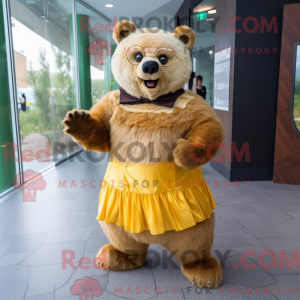 Mascot character of a Gold...