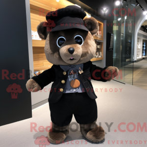Mascottefiguur van een...