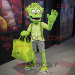 Mascot karakter van een...