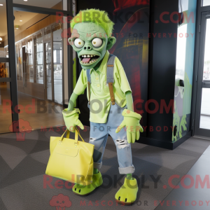 Personagem de máscara de um...