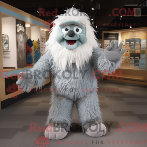 Mascot character of a Gray...
