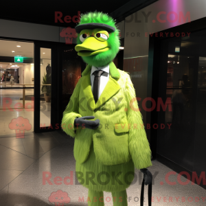 Mascottefiguur van een...