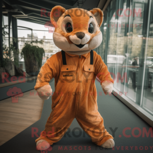 Maskot-karakter av en...