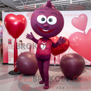 Maskot karakter af en...