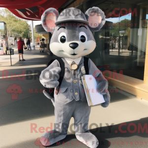 Maskot karaktär av en...