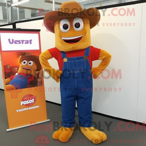 Mascot character of a Rust...