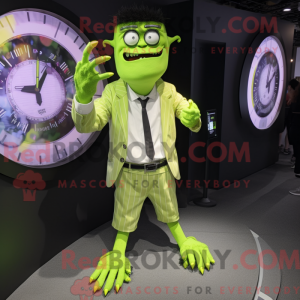 Máscara de cor Frankenstein...