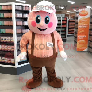 Mascot karakter van een...