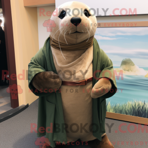 Mascot karakter van een...