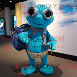 Mascottefiguur van een...