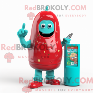 Mascot karakter van een...