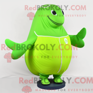 Mascottefiguur van een...