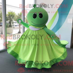 Mascot character of a Lime...