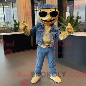 Mascot character of a Gold...