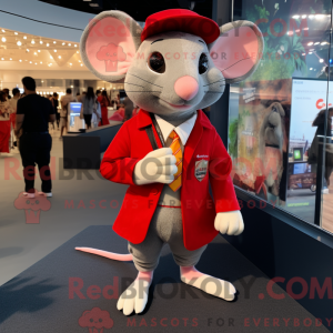 Mascot character of a Red...