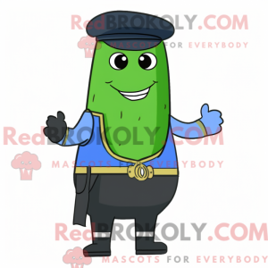 Mascot karakter van een...