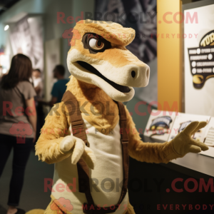 Mascot karakter van een...