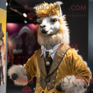 Personnage mascotte d un...