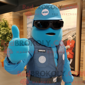 Mascot character of a...