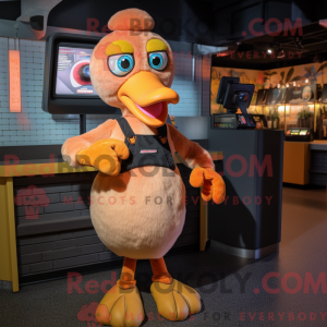 Mascot karakter van een...