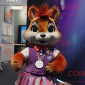 Mascot character of a...