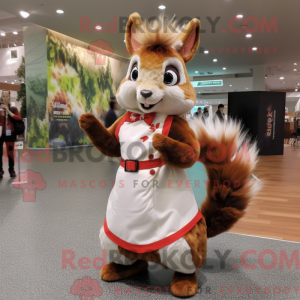 Mascot character of a...