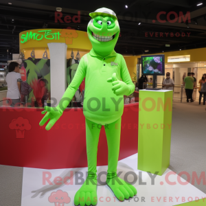 Personnage mascotte d un...