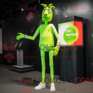 Mascottefiguur van een...