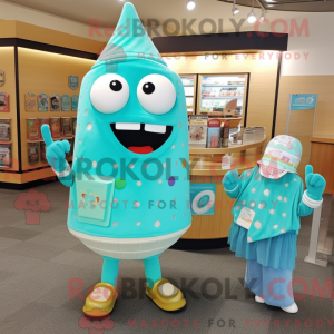 Mascot karakter van een...