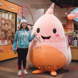 Mascot karakter van een...