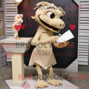 Mascottekarakter van een...