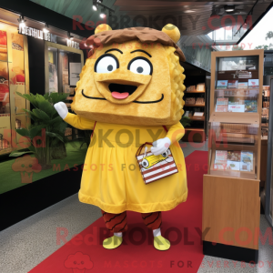 Mascot character of a...
