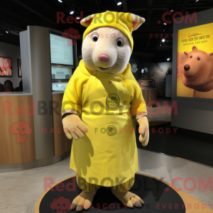Mascot character of a Lemon...