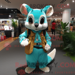 Mascot karakter van een...