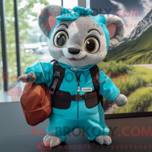 Mascot karakter van een...