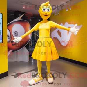 Mascottekarakter van een...