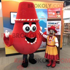 Mascottekarakter van een...