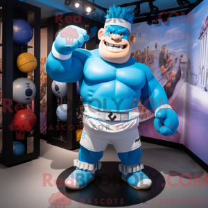 Personnage mascotte d un...